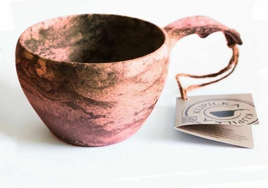 Kupilka velký hrnek 2v1 370 ml – červený