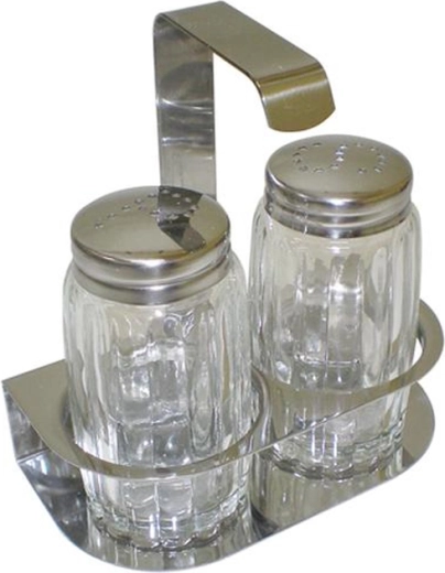 Dochucovací souprava Toro – sůl a pepř, nerez a sklo