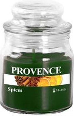 Aromatická svíčka ve skle s víčkem koření 70 g