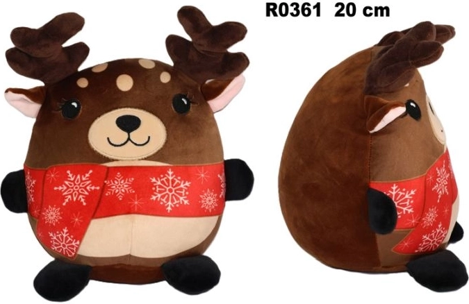 Vánoční dekorativní figurka soba 20 cm