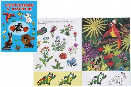 Knížka Cestujeme s Krtkem