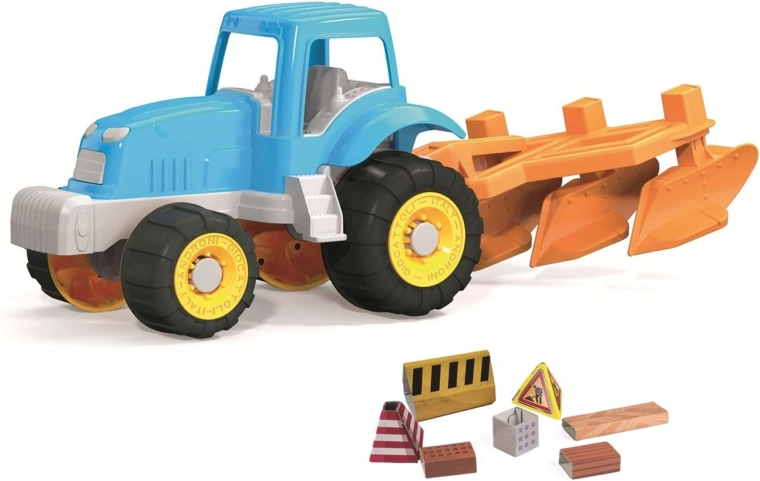 Androni traktor s funkčním pluhem 43 cm