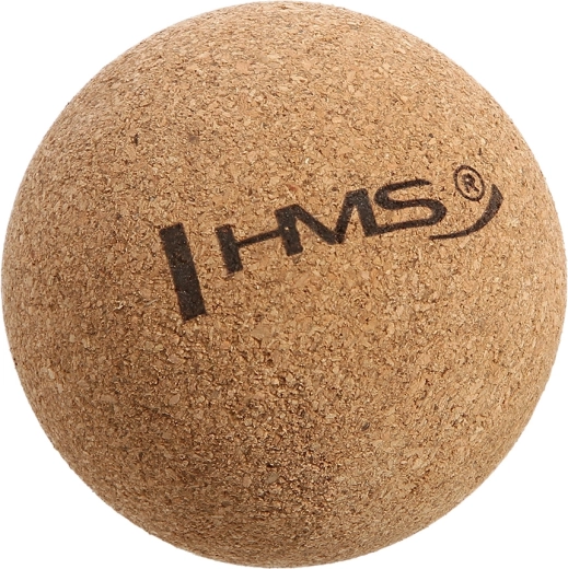 Korkový masážní míček HMS pro trigger point (6,5 cm)