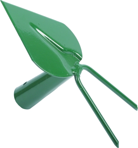 Okopávačka srdcová bez násady se dvěma hroty