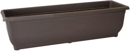 Samozavlažovací truhlík Aqua Gloria 60 cm hnědý bez misky