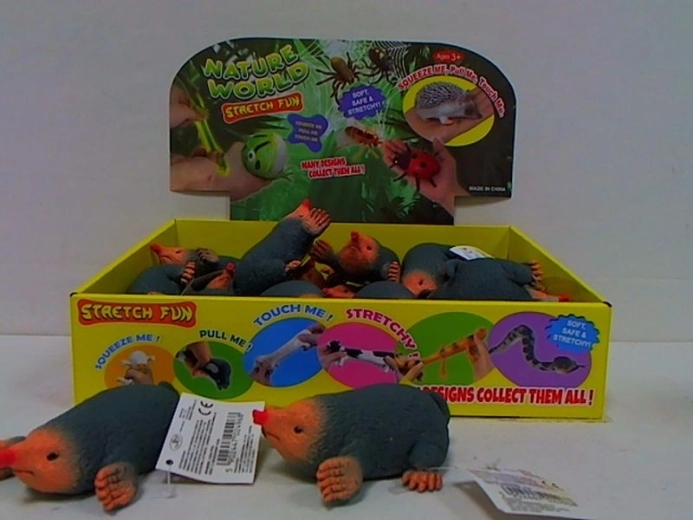 Dekorační figurka krtek s grošem 10 cm