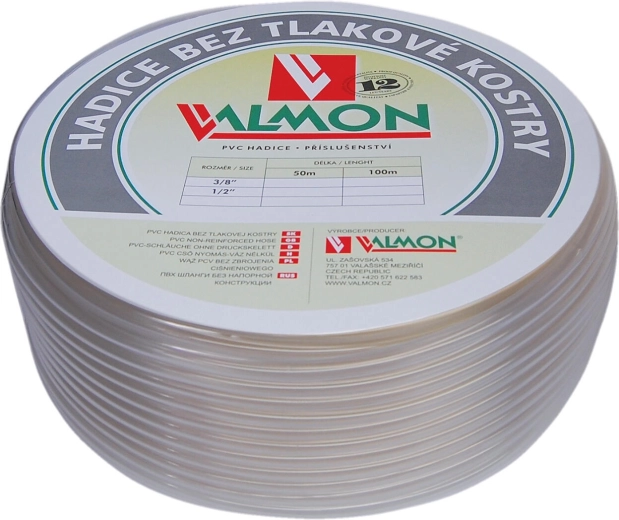 Zahradní hadice PVC 25,4 mm transparentní 25 m