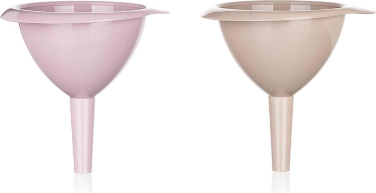 Plastová nálevka 10,4 cm ACCASA – pastelový mix barev