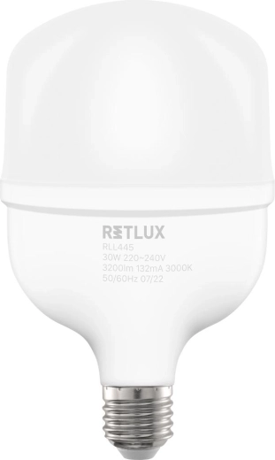 Retlux LED žárovka E27 30 W teplá bílá