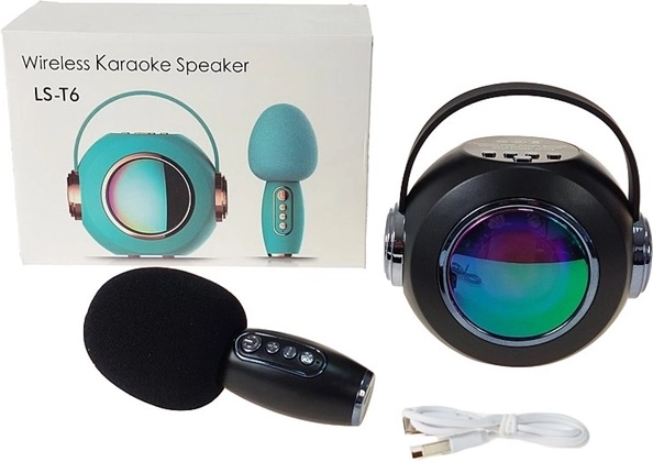 Přenosný Bluetooth reproduktor s mikrofonem 14 cm