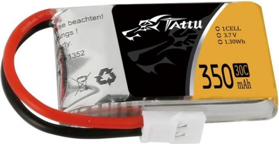Tattu LiPo baterie 350 mAh 3,7 V 30C 1S s konektorem Molex