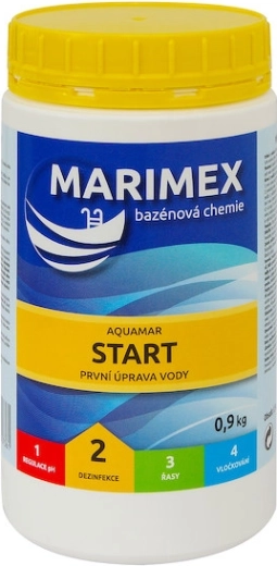 Marimex start – rychlorozpustný chlor pro start bazénu 0,9 kg