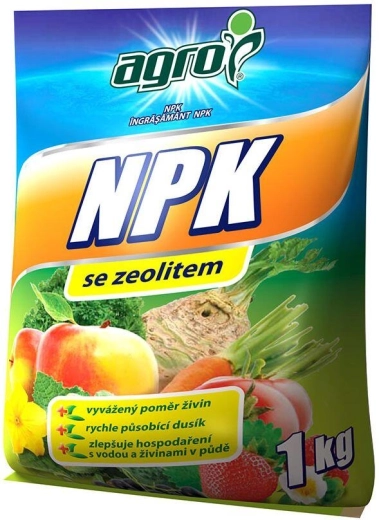Univerzální hnojivo NPK 11-7-7 1 kg Agro
