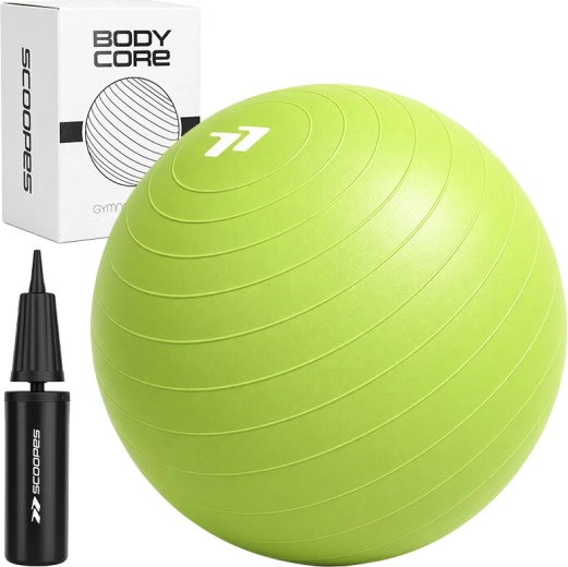 Gymnastický míč BodyCore 55 cm zelený