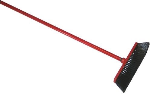 Smeták s plastovými štětinami 28 cm s holí 130 cm