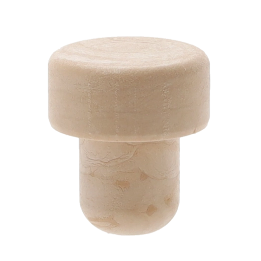 Syntetická zátka grzybek D18 pro víno a likéry