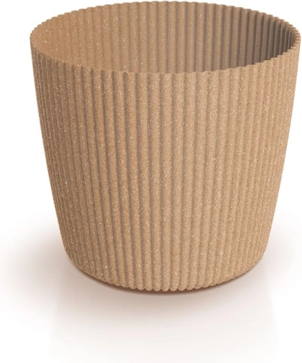 Květináč Milly Round Eco Wood 29,2 cm Naturo