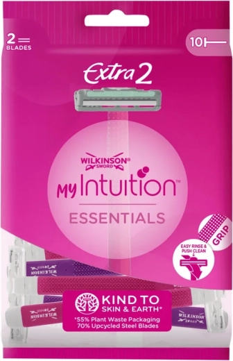 Jednorázový dámský holicí strojek WILKINSON Extra 2 Intuition Essentials, 10 ks