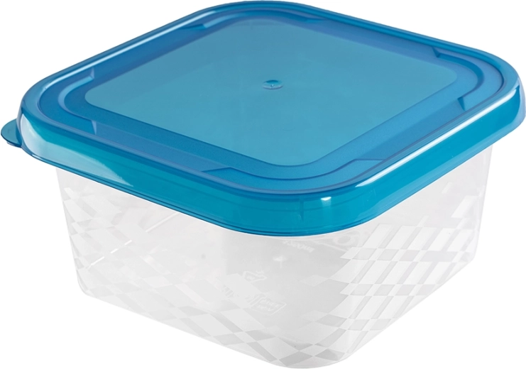 Čtvercová dóza na potraviny Blue Box 1,25 l (modrá)
