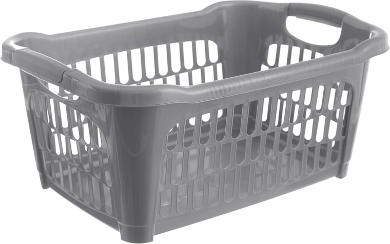 Hobby otevřený koš na prádlo 25 l, šedý