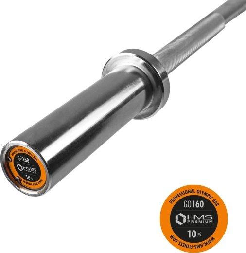 Olympijská osa HMS Premium GO160 120 cm