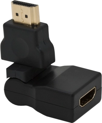 Otočná redukce HDMI se zlatými kontakty