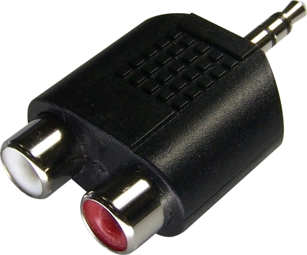 Sencor adaptér 3,5mm stereo jack na 2× RCA zásuvky