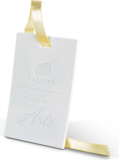Závěsný osvěžovač vzduchu do auta Paloma Aroma Del' Arte Luce Bianca