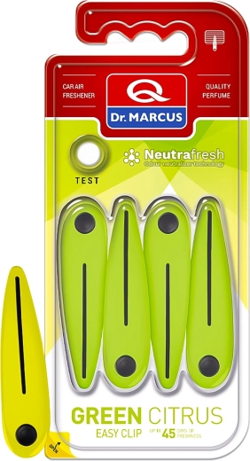 Dr. Marcus Easy Clip Green Citrus osvěžovač vzduchu do auta