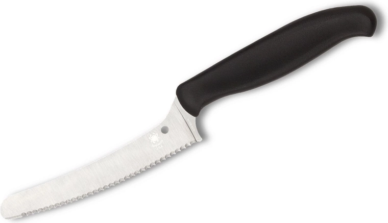 Spyderco Z-Cut kuchyňský nůž s tupou špičkou 11 cm černý