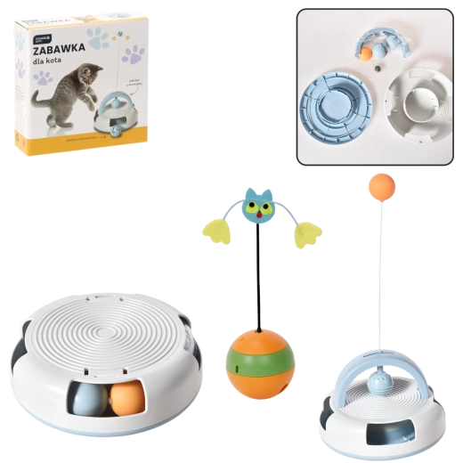 Interaktivní hračka pro kočky 20 × 40 cm