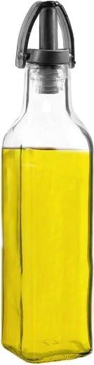 Skleněná láhev na olej a ocet s dávkovačem 250 ml