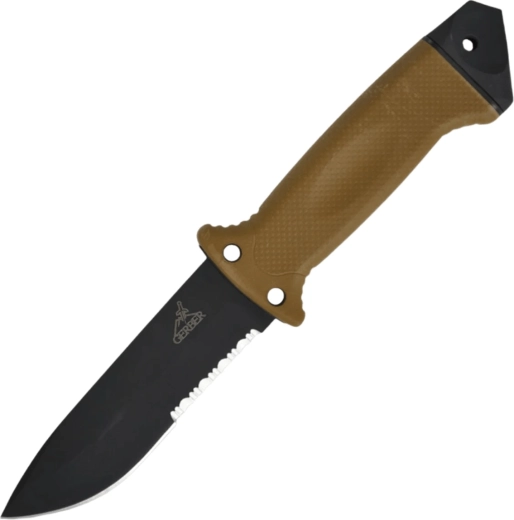 Gerber LMF II Infantry pevný nůž coyote brown 12,5 cm