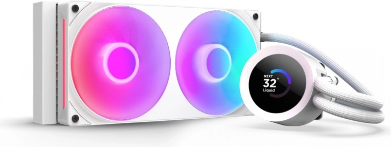 Vodní chlazení NZXT Kraken plus 240 rgb lcd bílé