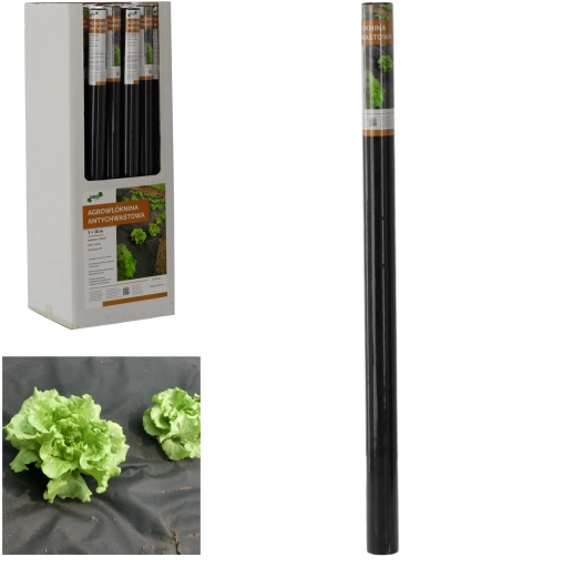 Agrotextilie proti plevelu 1 × 10 m černá 50 g/m²