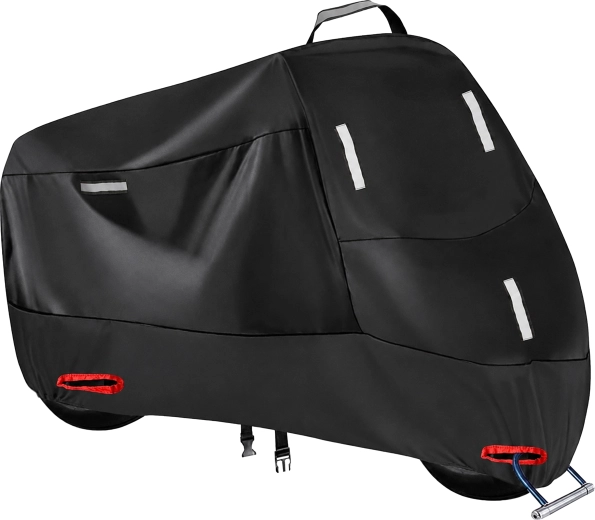 Univerzální voděodolná plachta na motocykl a skútr xxxl 265 × 105 × 125 cm