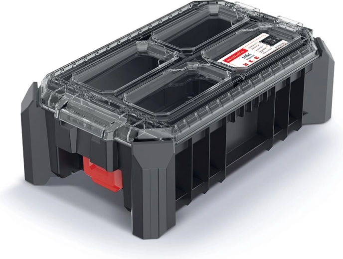 Modulární organizér MSX 36,8 × 22,8 × 12,6 cm, černý