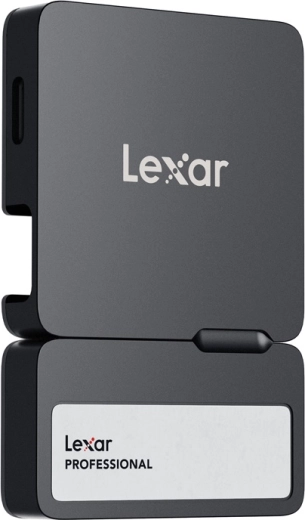 Přenosný SSD disk Lexar Professional SL400 Go 2 TB s USB‑C rozbočovačem