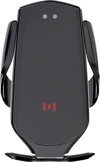 Maxlife automatický držák do auta s bezdrátovým nabíjením 15 W, černý