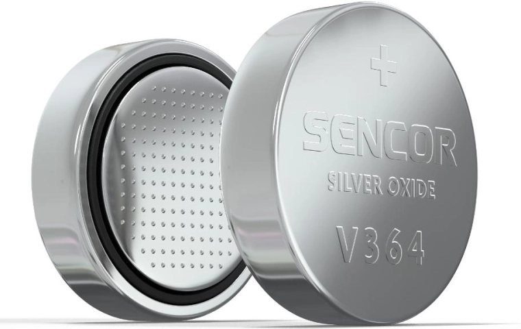 Sencor stříbrooxidová knoflíková baterie V364/SR621SW