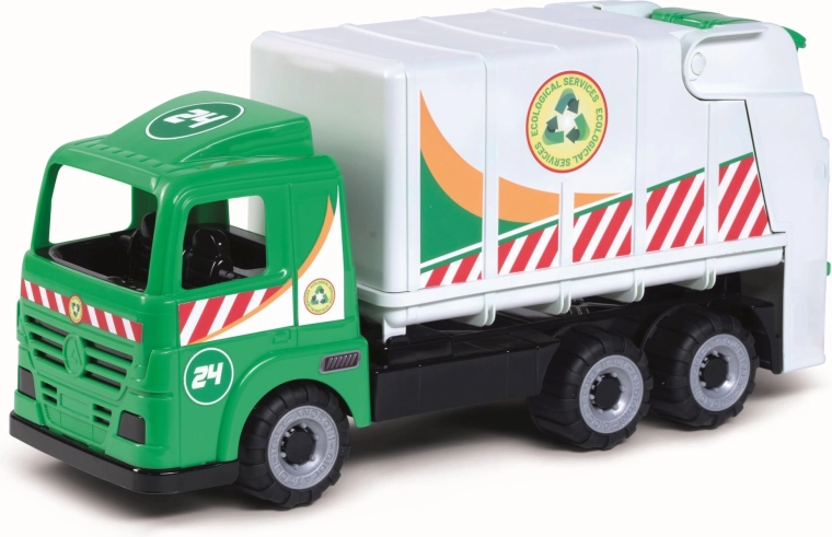 Androni popelářské auto Heavy Trucks s pogumovanými koly 50 cm