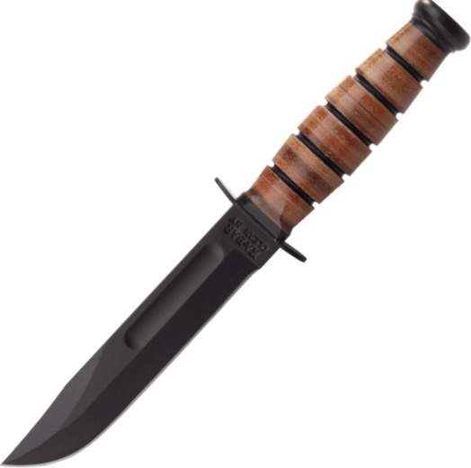KA-BAR Short USMC taktické survivalové pouzdro s koženým pouzdrem 13,3 cm, černé