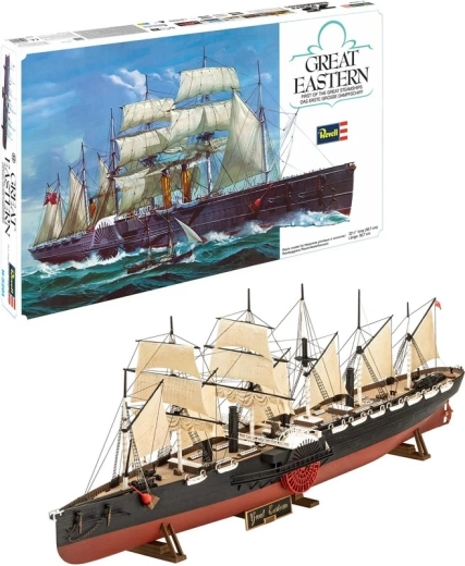 Plastikový model lodi Great Eastern k 75. výročí