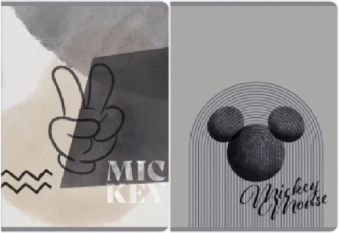 Sešit A5 80 listů Čtverečkovaný Mickey Mix barev