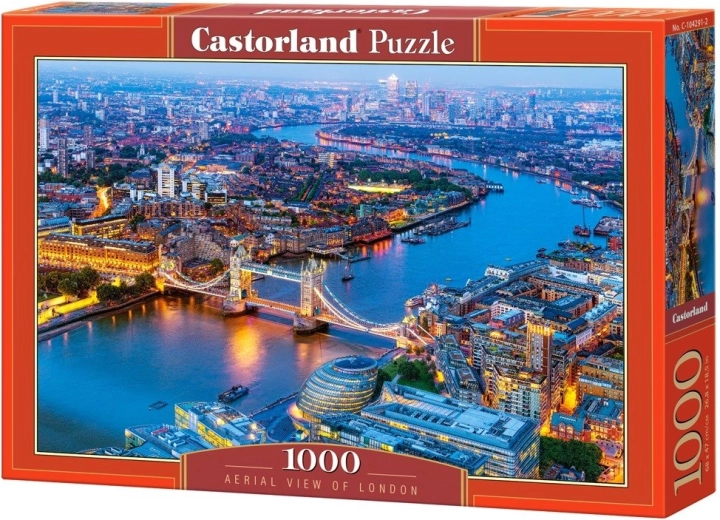 Letecký pohled na Londýn – puzzle 1000 dílků CASTORLAND