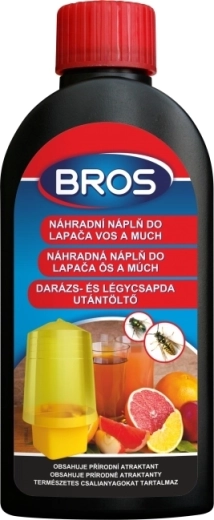 BROS náhradní náplň do lapače vos, sršňů a much 200 ml