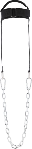 HMS HD03 posilovací popruh na krk s řetězem