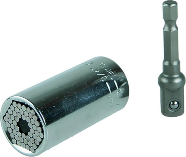Univerzální nástrčná hlavice 3/8″ pro šrouby 7–19 mm