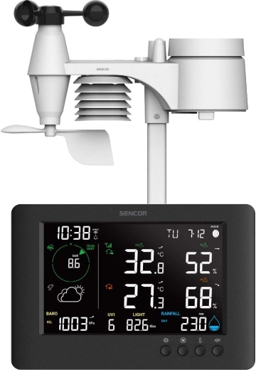 Sencor SWS 10500 Wi-Fi profesionální meteorologická stanice