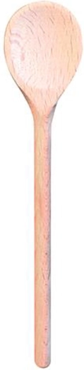 Dřevěná kulatá vařečka 20 cm